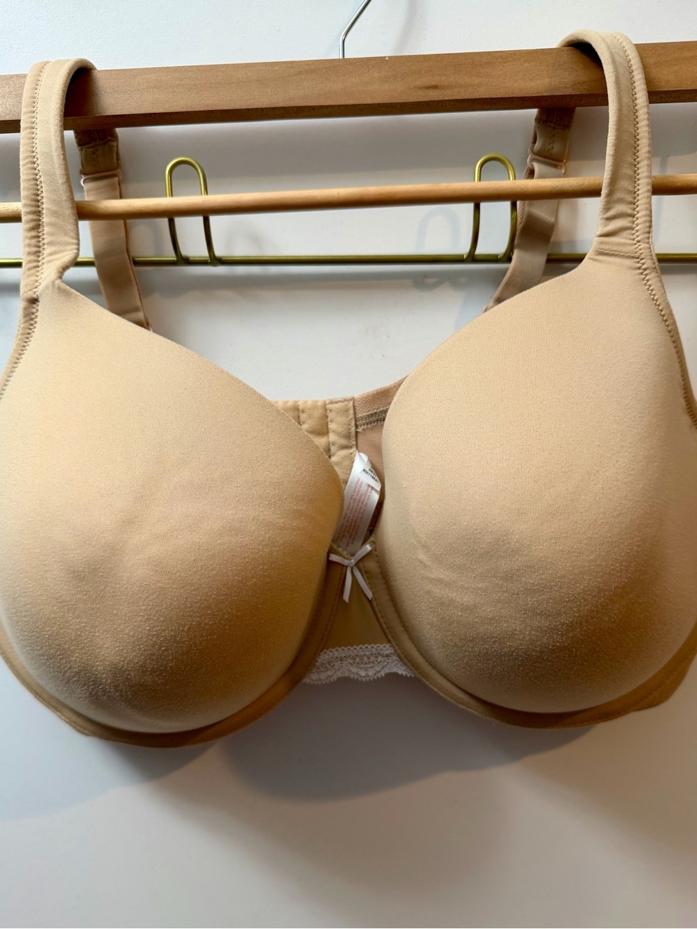 Cacique Nude Beige T-Shirt Underwire Bra